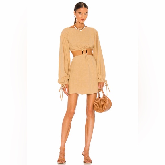 L'Academie Dresses & Skirts - L’Academie Alora Dress – Tan (XL)